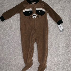 Carters Boys 12M Long Sleeve Fleece Onesie